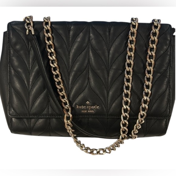kate spade black Quilted Bag - Picture 1 of 8